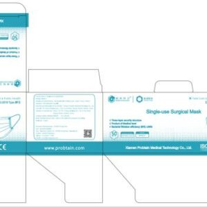 Máscara quirúrgica médica desechable